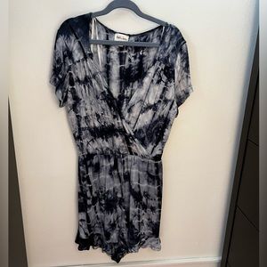 Rolla Coster Blue Tie Dye Romper